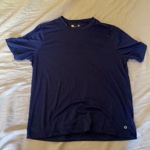Dark Blue Athletic Shirt